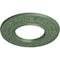 Ekena Millwork Daniela Ceiling Medallion (Fits Canopies up to 3 7/8"), 8"OD x 3 7/8"ID x 1/2"P, Athenian Green CM08DNAGF - alternate 2